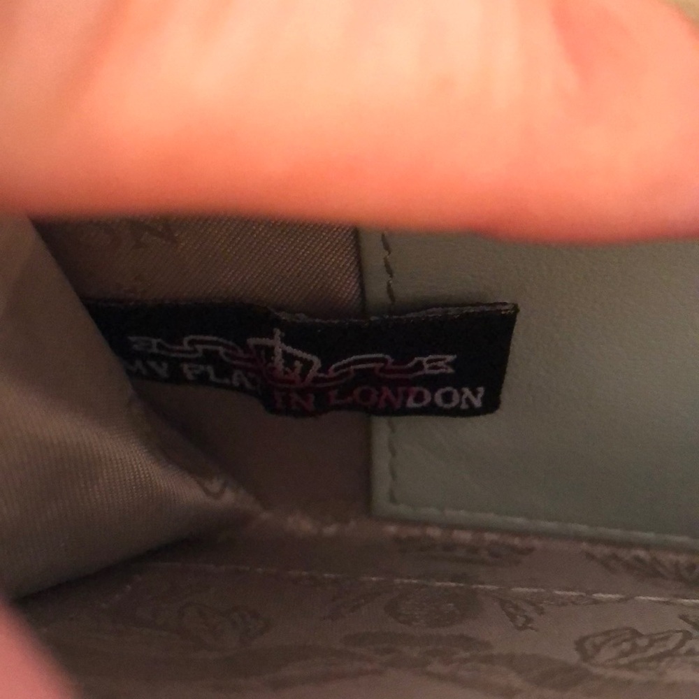 Authentic My Flat in London Mint Green genuine leather. New with tag. - Picture 10 of 14